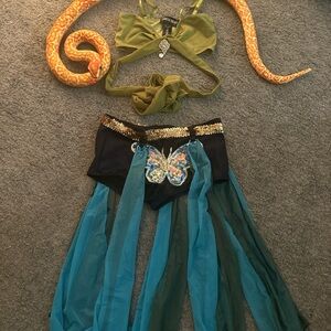 Dolls Kill Britney Spears costume from her “Slave 4 U”  performance.